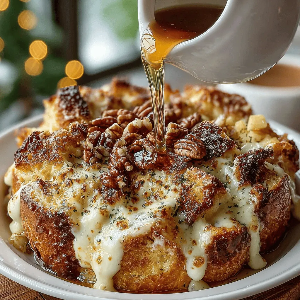 Warm & Cozy Apfel-Zimt Französisch Toast Auflauf