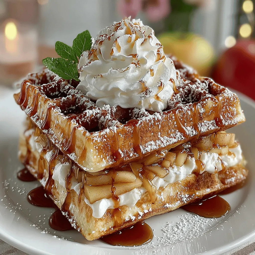 Äpfel-Zimt-Waffel-Sandwiches: Ein köstliches Rezept für alle Gelegenheiten