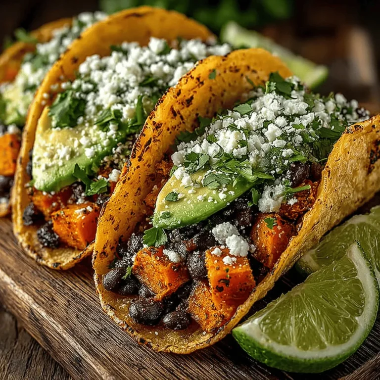 Tacos sind ein kulinarisches Highlight der mexikanischen Küche und erfreuen sich weltweit großer Beliebtheit. In unserer heutigen Rezeptur „Süß & Würzig: Süßkartoffel und Schwarze-Bohnen-Tacos“ kombinieren wir die natürliche Süße von Süßkartoffeln mit der herzhaften Note von schwarzen Bohnen, um ein Gericht zu kreieren, das sowohl lecker als auch nahrhaft ist. Diese Tacos sind nicht nur vegan und glutenfrei, sondern auch perfekt für jede Gelegenheit – sei es ein schnelles Abendessen unter der Woche oder ein geselliges Treffen mit Freunden.