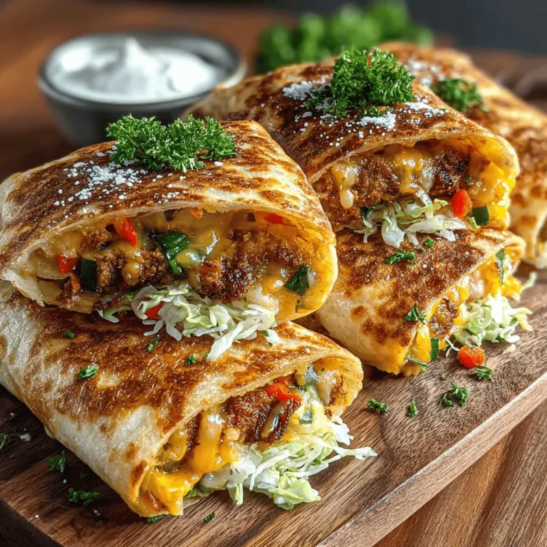 Willkommen in der Welt der herzhaften Wraps! Diese knusprigen Hähnchen- und Gemüse-Festival-Wraps sind nicht nur ein Fest für den Gaumen, sondern auch eine wunderbare Möglichkeit, frische Zutaten und Aromen miteinander zu verbinden. In diesem Rezept kombinieren wir saftige Hähnchenbrustfilets mit einer bunten Mischung aus frischem Gemüse, die gemeinsam in der Pfanne zubereitet werden. Wraps sind nicht nur einfach zuzubereiten, sie sind auch vielseitig und eignen sich hervorragend für ein schnelles Mittagessen, ein entspanntes Abendessen oder sogar als Snack für eine gesellige Runde.