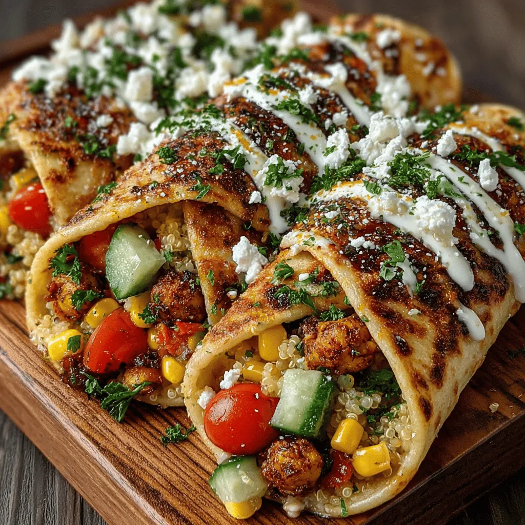 In der heutigen Zeit, in der gesunde Ernährung und der Wunsch nach abwechslungsreichen Gerichten immer mehr in den Vordergrund rücken, sind Rezepte für Salate und Wraps besonders beliebt. Sie sind nicht nur nährstoffreich, sondern auch schnell zubereitet und ideal für jede Gelegenheit, sei es ein leichtes Mittagessen, ein Picknick im Freien oder ein gesundes Abendessen. Dieses Rezept für krispige Kichererbsen- und Quinoa-Salat-Wraps vereint frische Zutaten mit einer Vielzahl von Aromen und Texturen, die jeden Bissen zu einem Genuss machen. Die Kombination aus proteinreicher Quinoa, knackigem Gemüse und knusprigen Kichererbsen sorgt für eine ausgewogene und sättigende Mahlzeit.