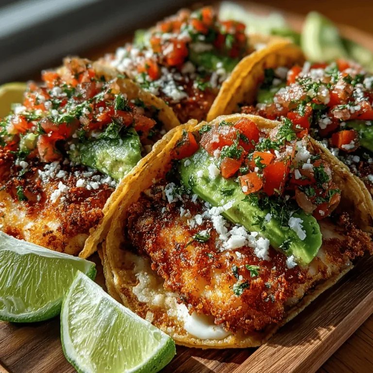 Fisch-Tacos haben sich in den letzten Jahren zu einem beliebten Gericht in der modernen Küche entwickelt. Sie kombinieren die frischen Aromen des Meeres mit knusprigen Texturen und einer Vielzahl von Beilagen. Diese knusprigen Fisch-Tacos mit frischer Salsa sind nicht nur einfach zuzubereiten, sondern auch ein Genuss für alle Sinne. In diesem Artikel erfahren Sie, wie Sie dieses köstliche Gericht zubereiten können, welches nicht nur bei Familienessen, sondern auch bei Grillabenden oder Partys ein Hit ist. Lassen Sie sich inspirieren und tauchen Sie ein in die Welt der mexikanischen Küche!