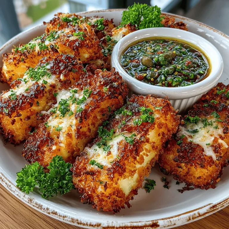 Für die Fischstäbchen: - 450 g frische weiße Fischfilets (z. B. Kabeljau, Schellfisch oder Tilapia) - 120 g Weizenmehl - 2 große Eier - 100 g Panko-Brösel - 1 Teelöffel geräuchertes Paprikapulver - 1 Teelöffel Knoblauchpulver - 1 Teelöffel Zwiebelpulver - Salz und Pfeffer nach Geschmack - Kochspray oder Olivenöl