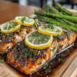 In der Welt der schnellen und gesunden Küche ist der Zesty Zitronen-Kräuter-Lachs mit Spargel ein wahrer Star. Dieses Gericht vereint nicht nur frische Aromen, sondern bietet auch eine perfekte Balance zwischen Nährstoffen und Genuss. Die Kombination aus zartem Lachs, knackigem Spargel und einer erfrischenden Zitronen-Kräuter-Marinade macht es zu einer idealen Wahl für ein leichtes Abendessen oder ein schnelles Mittagessen an einem geschäftigen Tag.