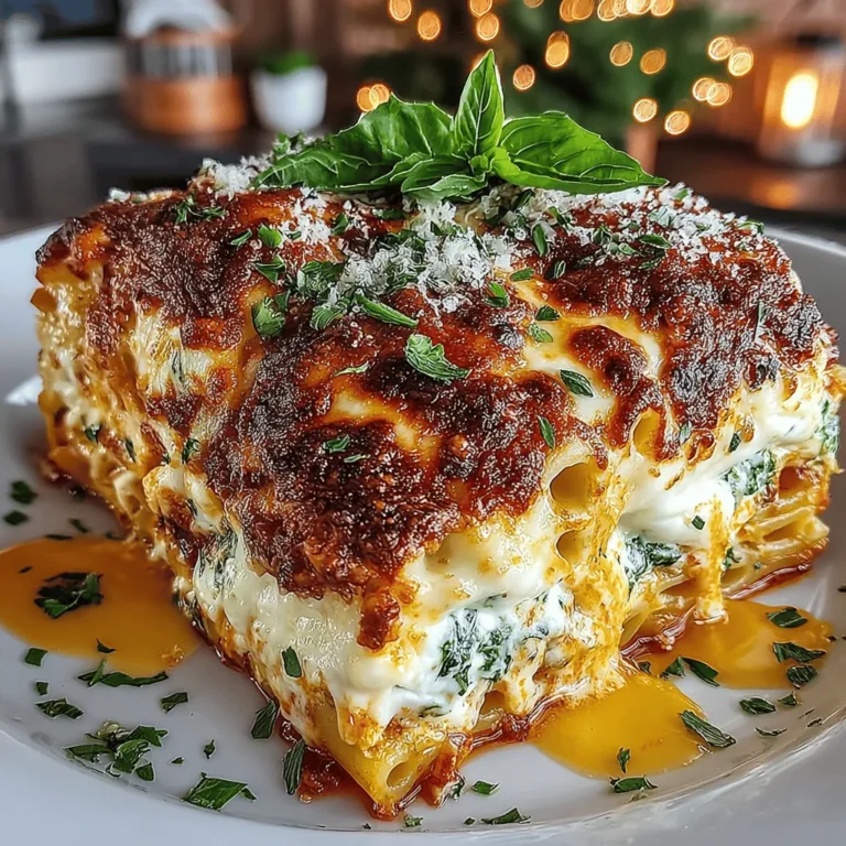 - 340 g Ziti-Nudeln - 480 g Ricotta-Käse - 480 g geriebener Mozzarella-Käse - 100 g geriebener Parmesan-Käse - 180 g frischer Spinat, grob gehackt - 1 Glas (ca. 680 g) Marinara-Sauce - 2 Knoblauchzehen, fein gehackt - 1 TL getrockneter Oregano - 1 TL getrockneter Basilikum - Salz und Pfeffer nach Geschmack - 1 EL Olivenöl - Frisches Basilikum zur Garnitur (optional)