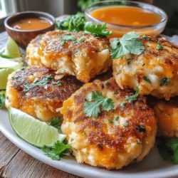 Würzige Thailändische Grüne Curry-Fischfrikadellen Genuss