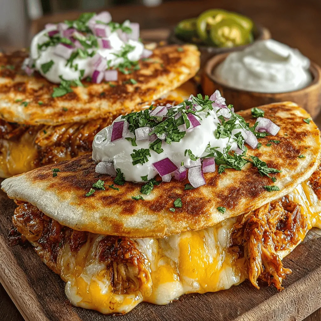 Die BBQ Hühnchen Quesadillas sind ein schnelles und köstliches Gericht, das perfekt für ein unkompliziertes Mittagessen oder ein entspanntes Abendessen geeignet ist. Mit nur wenigen Zutaten lassen sich die Quesadillas in weniger als 30 Minuten zubereiten. Die Kombination aus saftigem Hühnchen, würziger BBQ-Sauce und geschmolzenem Käse sorgt für ein Geschmackserlebnis, das sowohl Erwachsene als auch Kinder begeistert. In diesem Artikel führen wir Sie durch die einzelnen Schritte der Zubereitung und zeigen Ihnen, wie Sie mit frischen Zutaten ein schmackhaftes Gericht zaubern können.