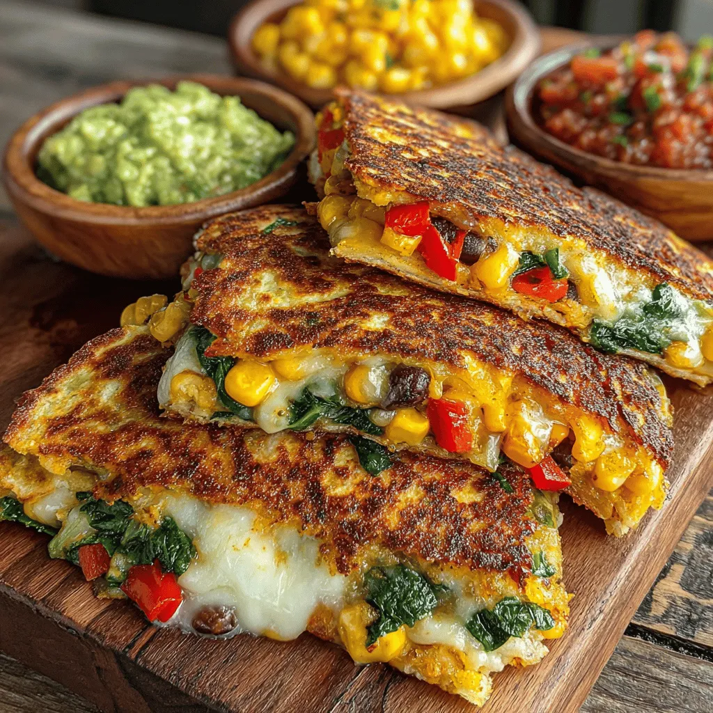 Die bunten knusprigen Gemüse-Quesadillas sind eine köstliche und gesunde Option für jeden Anlass. Ursprünglich aus Mexiko stammend, sind Quesadillas eine beliebte Speise, die sich leicht an verschiedene Geschmäcker und Vorlieben anpassen lassen. Diese Variante ist besonders für Vegetarier geeignet und bietet eine Vielzahl von Nährstoffen dank der bunten Gemüsefüllung. Die Kombination aus frischem Gemüse, cremigem Käse und würzigen Aromen macht dieses Gericht zu einem echten Genuss.